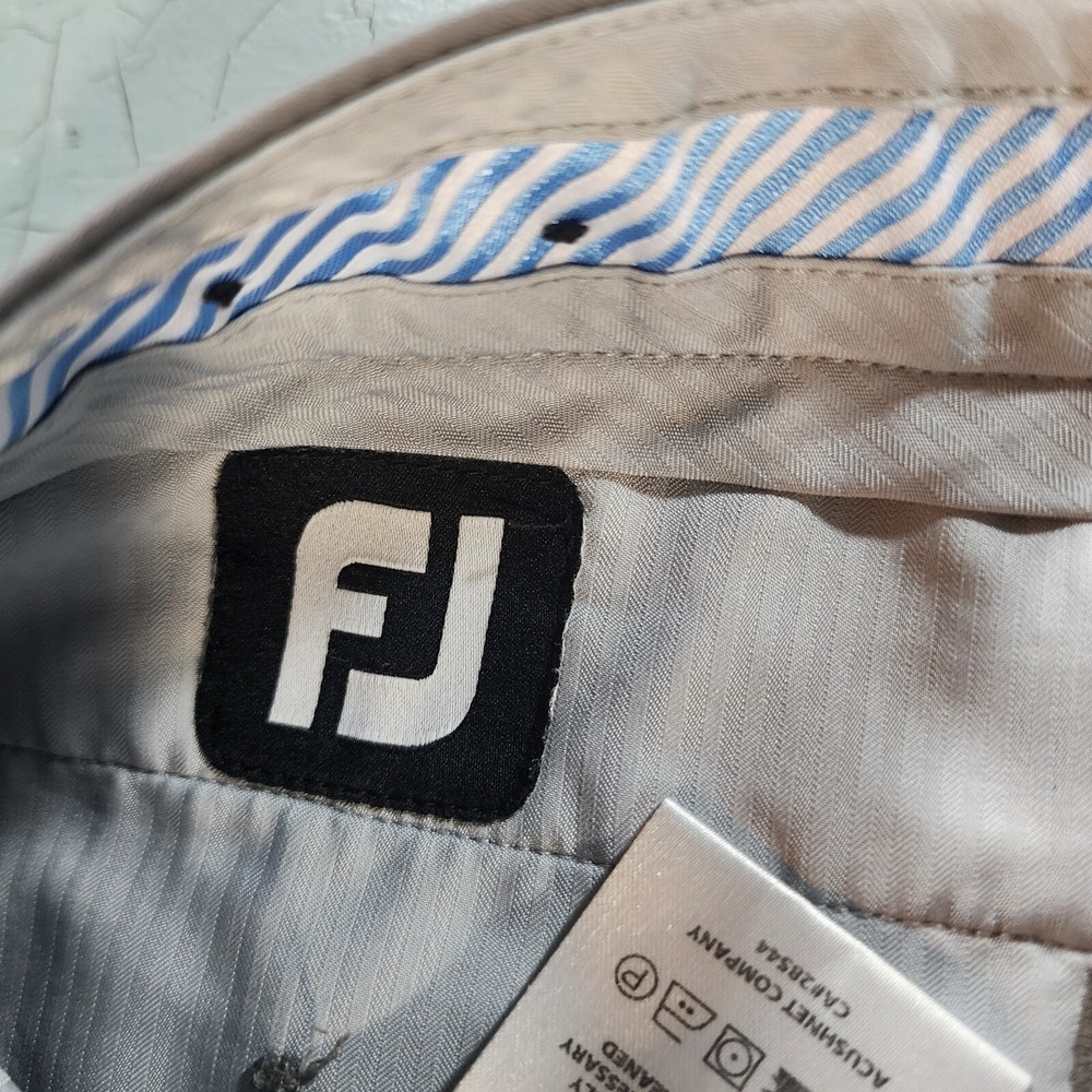 FootJoy Pace 10" Inseam‎ Performance Golf Shorts Size 33 Gray - Picture 3 of 8